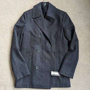 Kenneth Cole, Men's XS, Double Breasted Men's Peacoat (New with Tags)